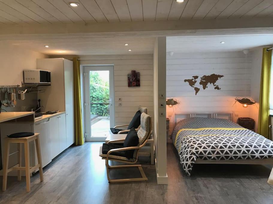 Studio Au Jardin Fleuri แวร์วีเย ภายนอก รูปภาพ